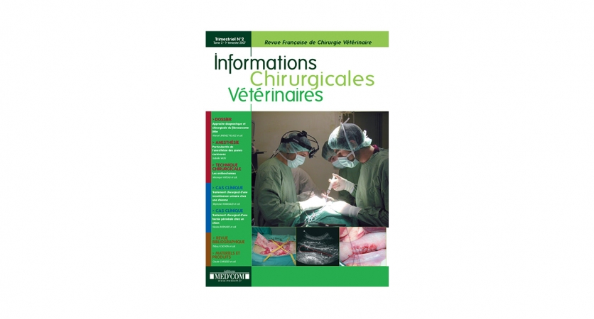 La revue d’Informations chirurgicales vétérinaires (ICV)